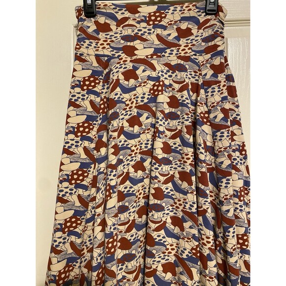 Nwt Effie’s Heart Catalina Skirt Mushroom Print Boho Cottage Whimsical Flowy L - Picture 6 of 13